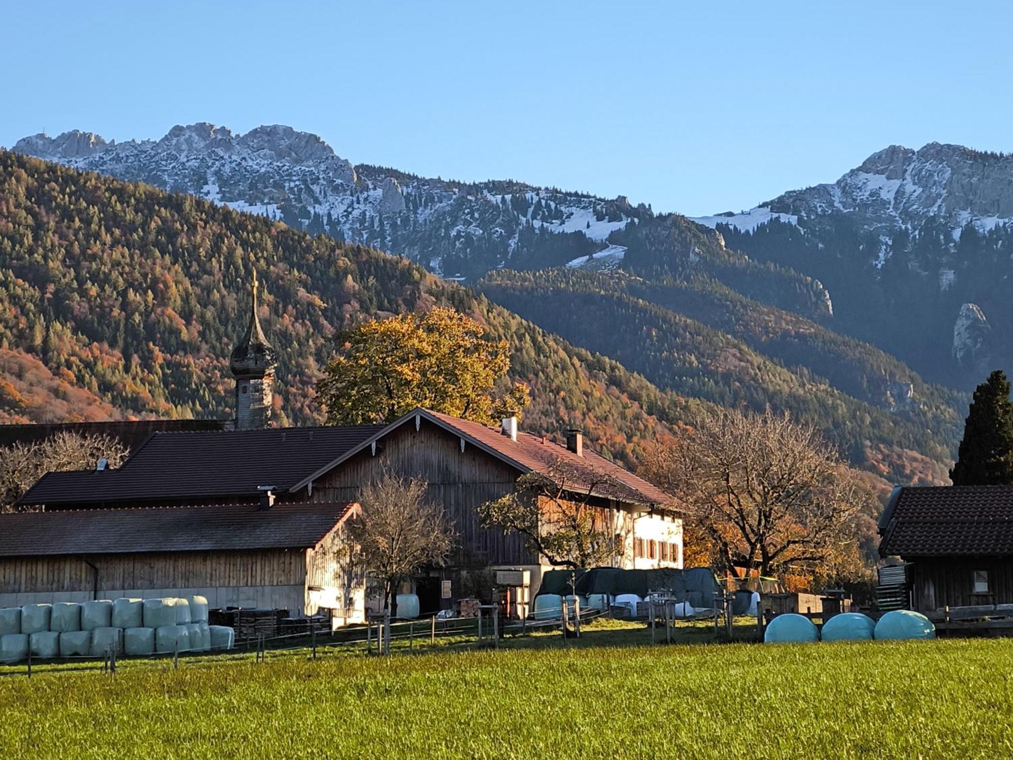 Bauernhof Geigerhof Aschau im Chiemgau Exterior foto